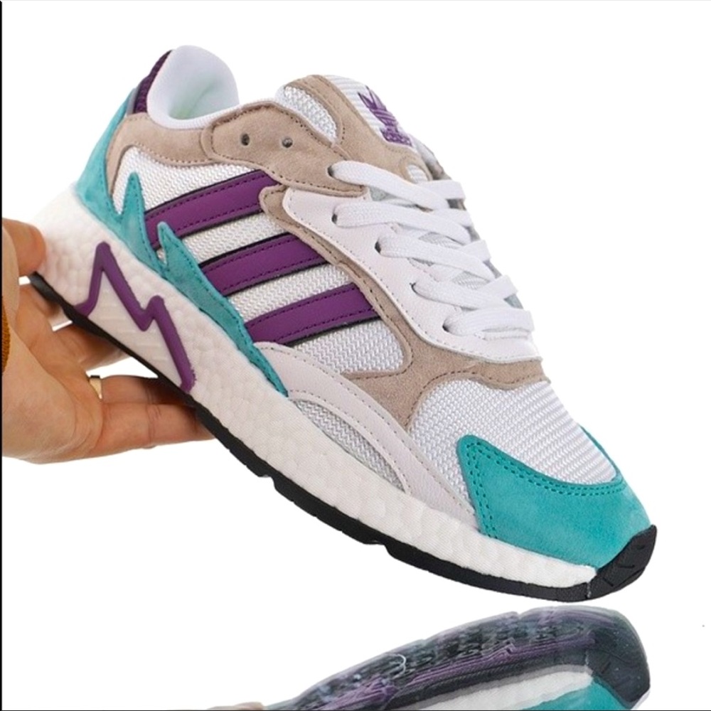 Adidas Tresc run white/purple/aqua